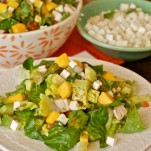 Papaya Chipotle Chicken Salad