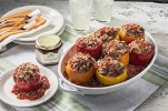 Green Chile Stuffed Peppers