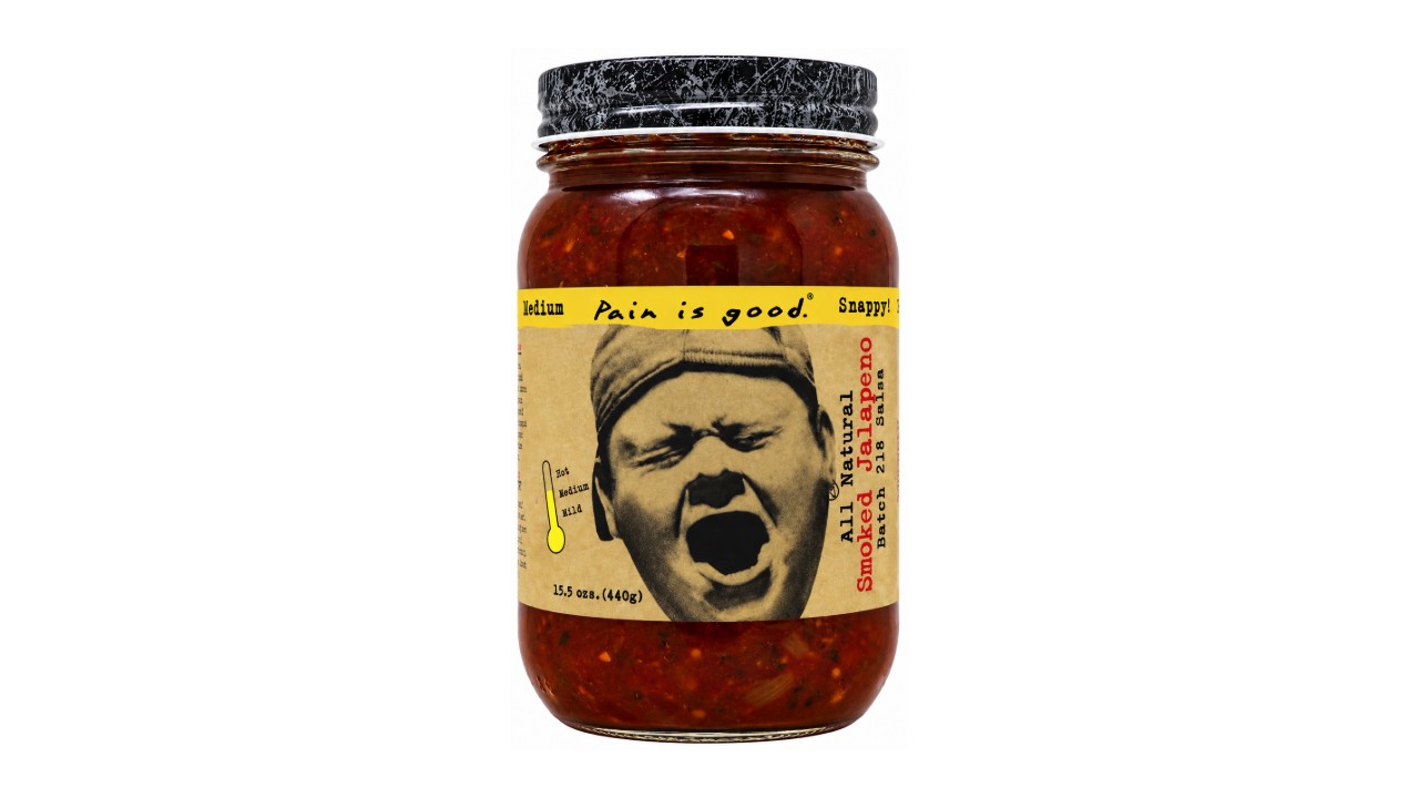 Pain Is Good Batch 218 Smoked Jalapeño Salsa with all-natural ingredients