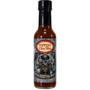 Peppers of Key West Ghost Pepper Hot Sauce bottle