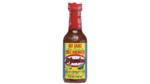 El Yucateco Red Chile Habanero Hot Sauce bottle with bold spicy habanero flavor for tacos and Mexican food