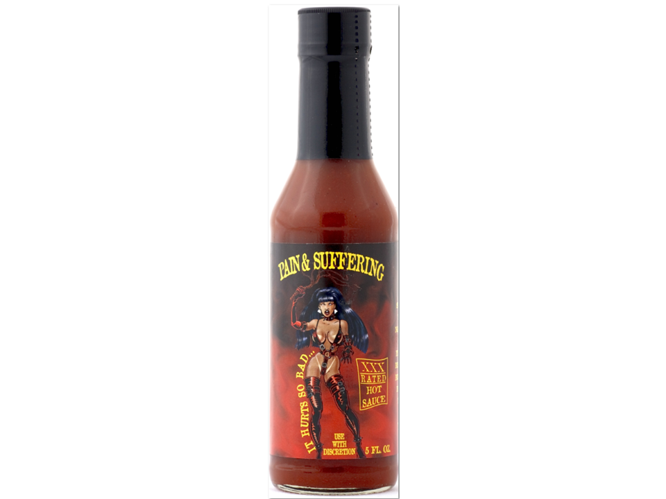 Pain & Suffering XXX Rated Hot Sauce - Peppers of Key West.