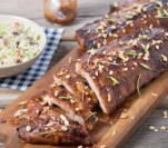 Spicy Peanut Butter BBQ Ribs