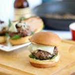 Mushroom Swiss Sliders