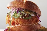 SPICY CHICKEN SANDWICH WITH SLAW