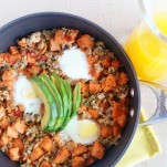 Chicken Sausage & Sweet Potato Hash