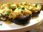 French Onion Soup Stuffed Mushrooms