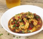 Shrimp and Chorizo Stew