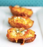 Buffalo Chicken Stuffed Potato Skins