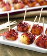 Sweet ‘n Sour Bacon Wrapped Pineapple