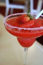 Spicy Strawberry Margarita