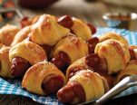Apricot BBQ Pigs in a Blanket