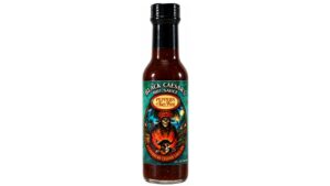 Peppers of Key West Black Caesar's Hot Sauce bottle