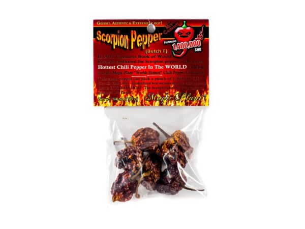 Magic Plant Farm's Scorpion Dried Pepper Pods