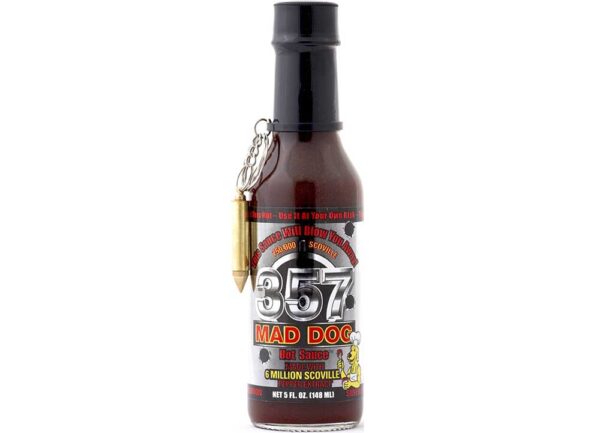 Mad Dog 357 Silver Hot Sauce - 750k Scoville Units