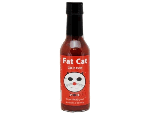 Fat Cat Cat in Heat Hot Sauce