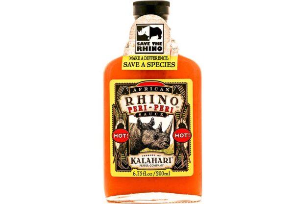 Rhino Hot Peri Peri Pepper Sauce