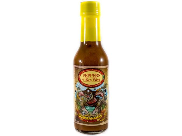 Peppers of Key West is Goin' Bananas Hot Sauce