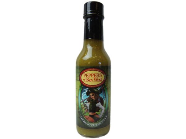 Peppers of Key West Serrano Pepper Hot Sauce