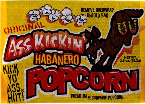 Ass Kickin Habanero Popcorn - Image 2