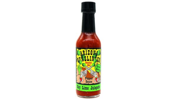 Arizona Gunslinger's Smokin' Hot Key Lime Jalapeno Pepper Sauce