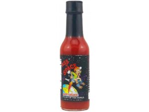 Ass in Space Hot Sauce bottle featured in the Peppers of Key West Assorted Ass Hot Sauce Gift Box