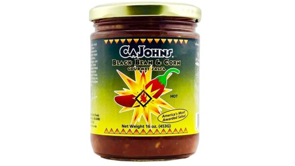 Cajohn's Black Bean & Corn Salsa - Hot