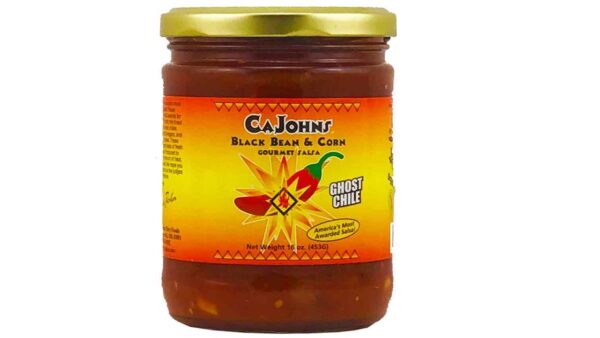 Cajohn's Black Bean & Corn Salsa - Ghost