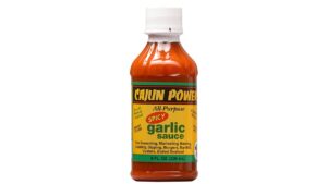 Cajun Power All Purpose Spicy Garlic Sauce with bold garlic flavor and balanced heat ideal for pizza, chicken, and everyday cooking