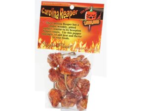 carolina reaper dried pods ultra hot whole chili peppers for extreme heat cooking seasoning and hot sauce making