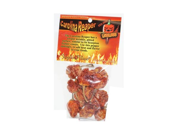 Magic Plant Farm's Carolina Reaper Dried Pepper Pods
