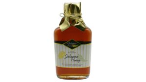 Third Coast Rich Golden Jalapeño Honey hot sauce bottle with sweet honey and jalapeño pepper blend delivering mild heat and rich golden flavor for chicken seafood and glazing