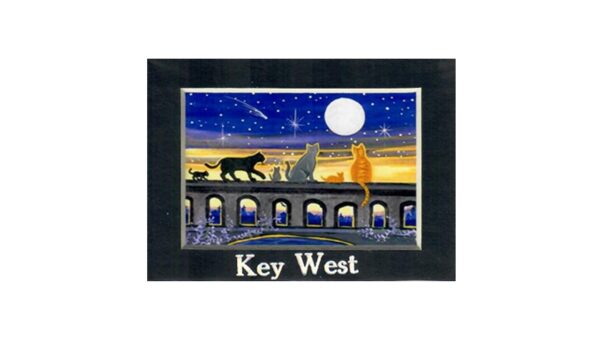 Rob Santagate Magnets - Hemingway Cats Watching the Sunset