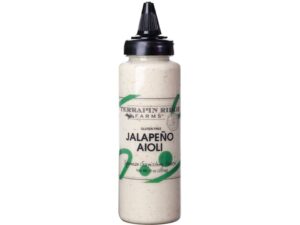 terrapin ridge jalapeno aioli squeeze bottle creamy spicy sauce garnish