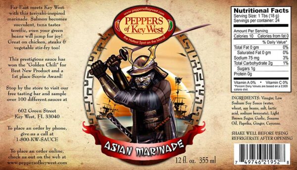 Peppers of Key West Asian Marinade - Image 2