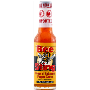 honey habanero hot sauce sweet and spicy bee sting pepper sauce with bold heat and balanced flavor for cooking and dipping