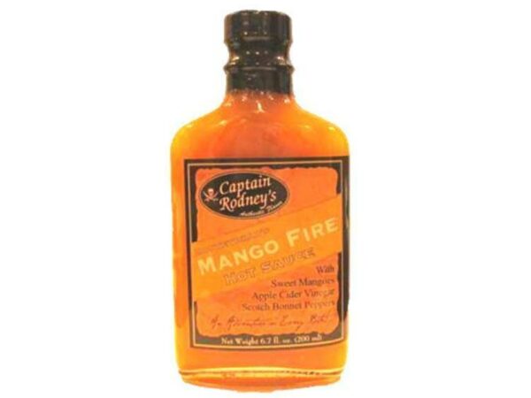 Captain Rodney's Mango Fire Sauce 9oz