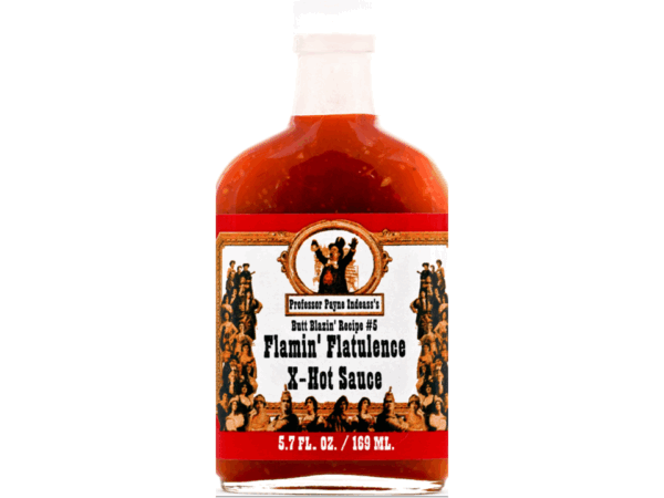 Professor Painindaass's  Flamin' Flatulence X-Hot Sauce