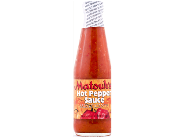 Matouk's Salsa Picante Hot Pepper Sauce (Yellow)