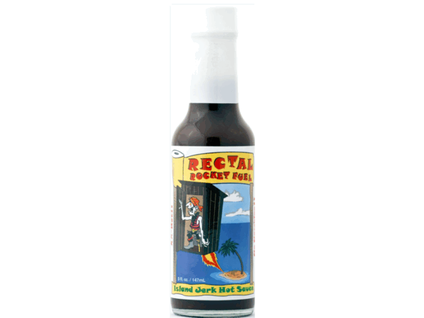 Rectal Rocket Fuel Island Jerk Hot Sauce