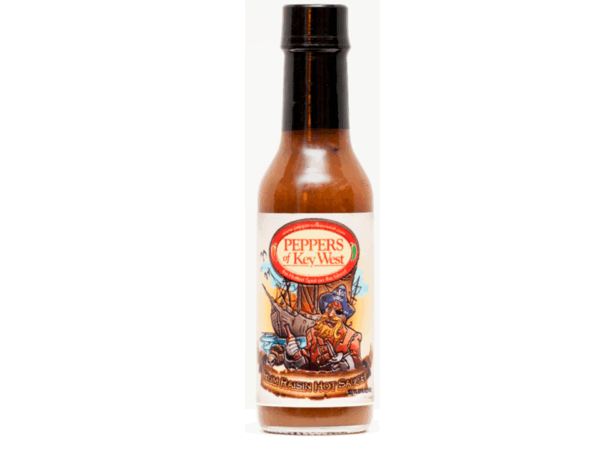 Peppers of Key West Tropical Rum, Pineapple and Raisin Hot Sauce