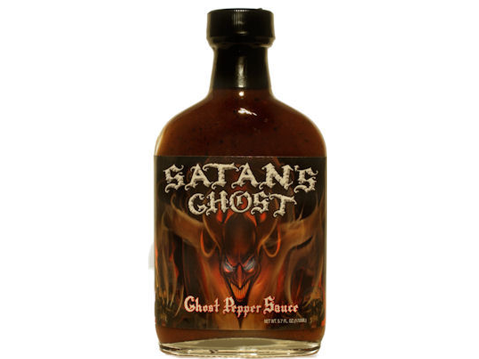 satans ghost ghost pepper hot sauce extreme heat bhut jolokia spicy hot sauce intense chili pepper sauce