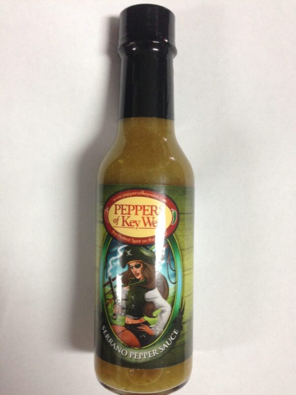 Peppers of Key West Serrano Pepper Hot Sauce - Image 2