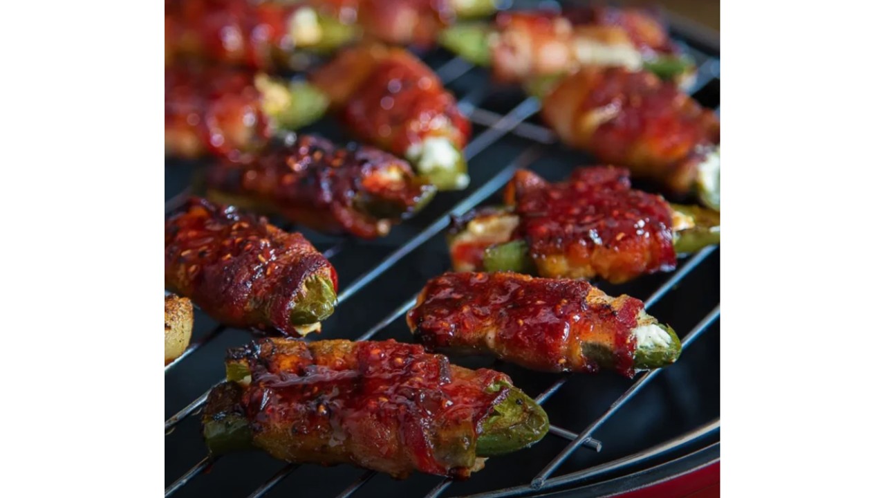 Bacon Wrapped Jalapeno Poppers