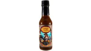 peppers of key west habanero hot sauce tropical spicy sauce bottle bright orange heat