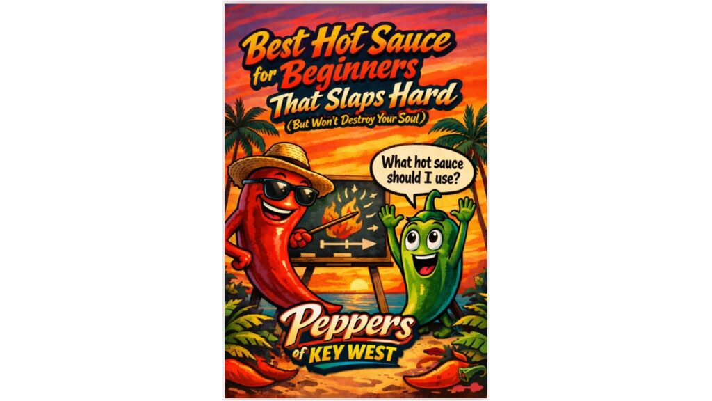 best hot sauce for beginners that slaps hard with peppers of key west mild hot sauce and flavorful beginner friendly heat