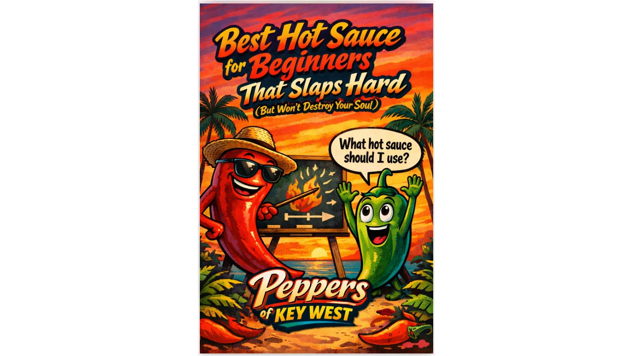 best hot sauce for beginners that slaps hard with peppers of key west mild hot sauce and flavorful beginner friendly heat