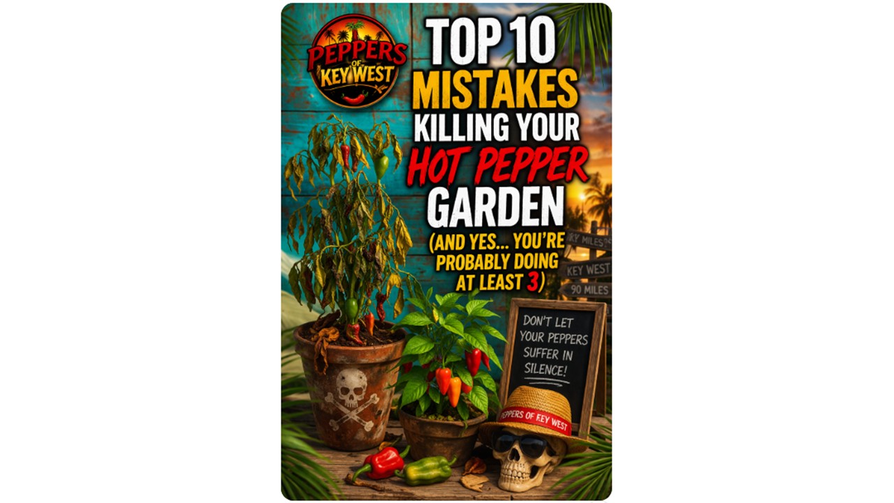 common mistakes killing hot pepper plants poor growth unhealthy pepper garden problems