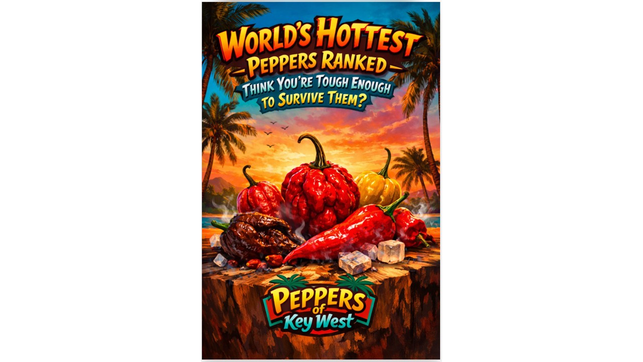 worlds hottest peppers ranked carolina reaper ghost pepper scoville scale extreme chili peppers