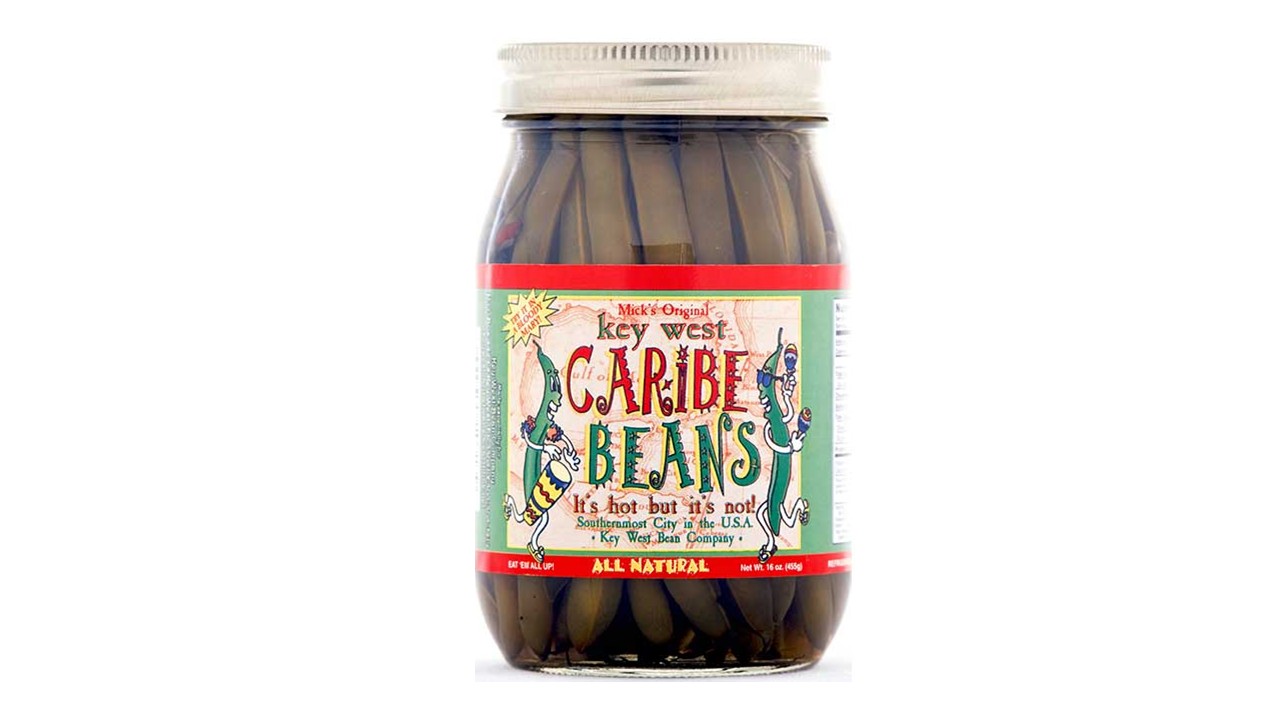 micks original key west spicy caribe beans pickled spicy green beans with bold flavor and heat tropical style snack fermenting peppersfermentation jars fermented hot sauce